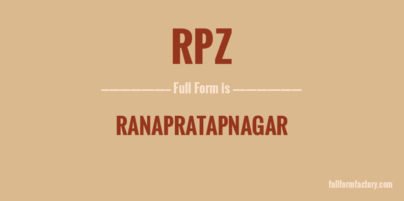 rpz-full-form