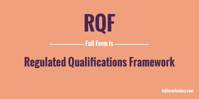 rqf-full-form