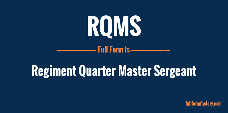 rqms-full-form