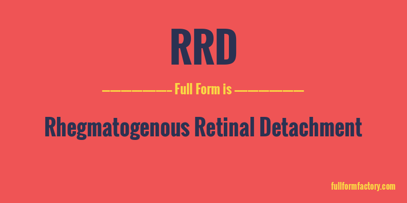 rrd-full-form