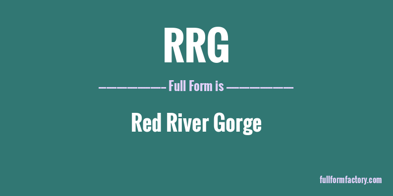 rrg-full-form