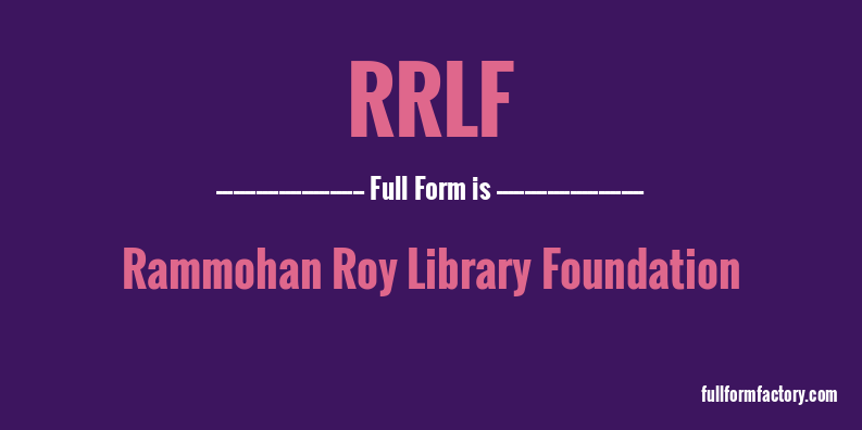rrlf-full-form