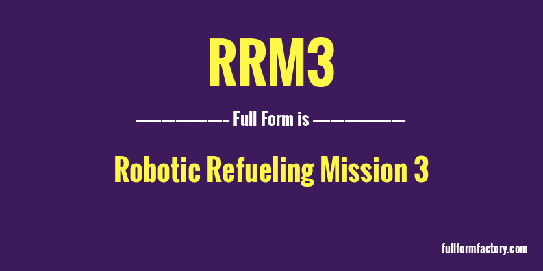 rrm3-full-form