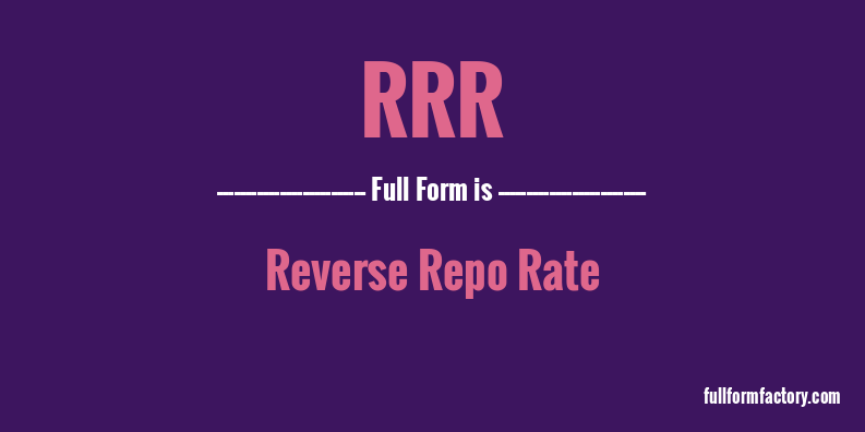 rrr-full-form