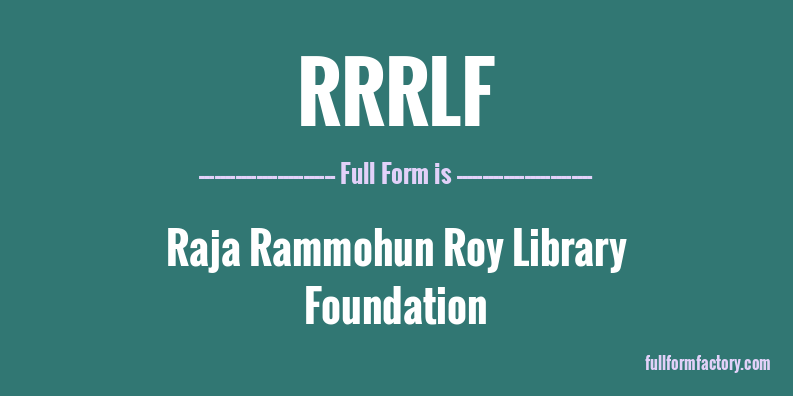 rrrlf-full-form