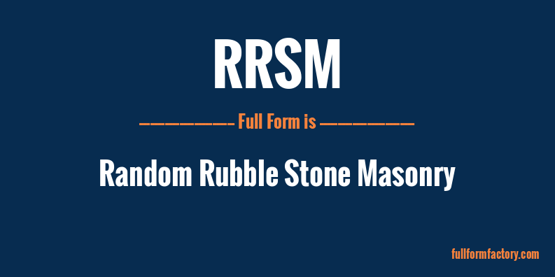 rrsm-full-form