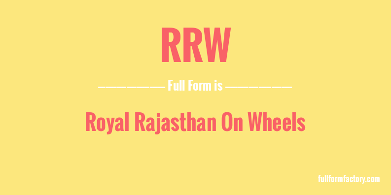 rrw-full-form