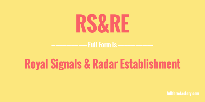 rs&re-full-form