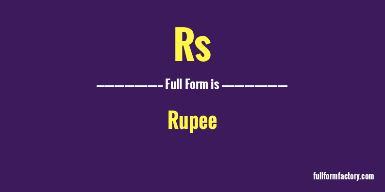 rs-full-form