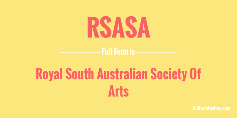 rsasa-full-form