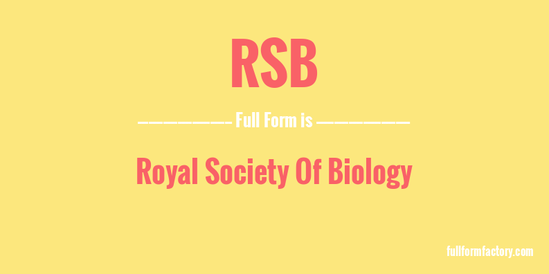 rsb-full-form