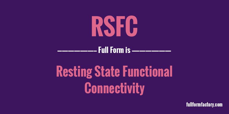 rsfc-full-form