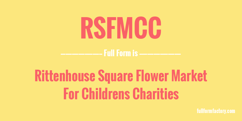 rsfmcc-full-form