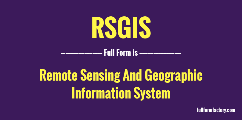 rsgis-full-form