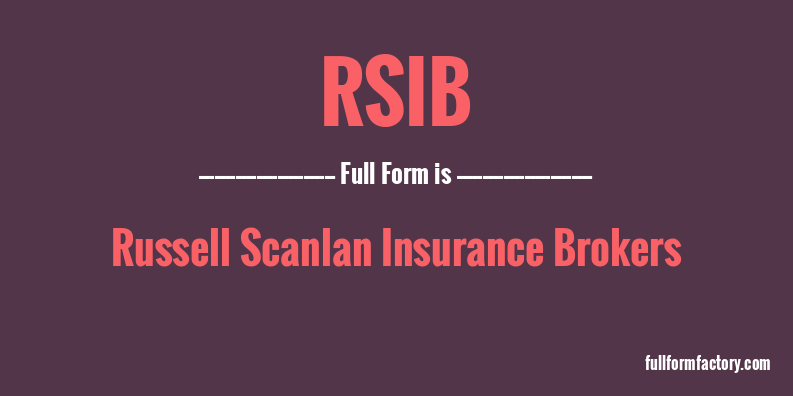 rsib-full-form