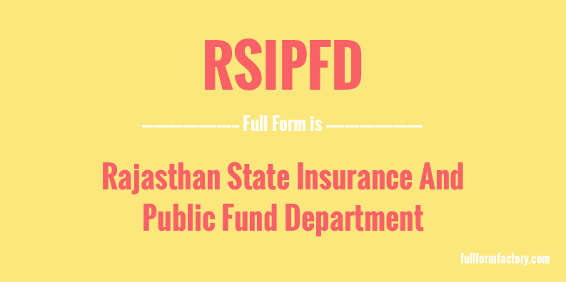 rsipfd-full-form