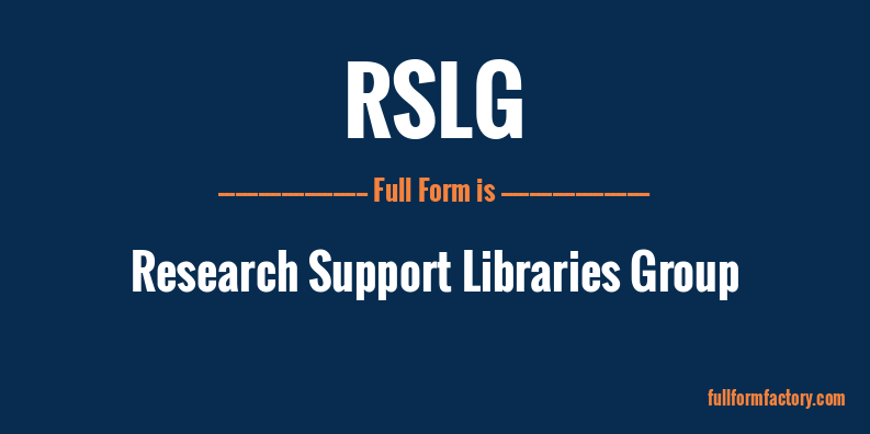rslg-full-form