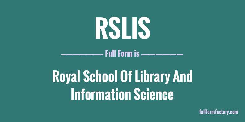 rslis-full-form