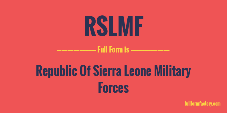 rslmf-full-form
