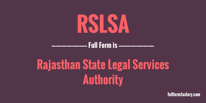 rslsa-full-form