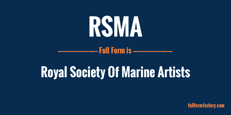 rsma-full-form