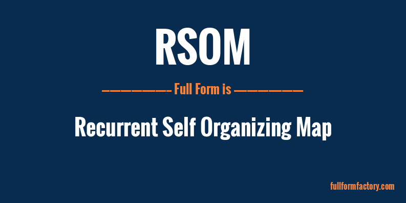 rsom-full-form