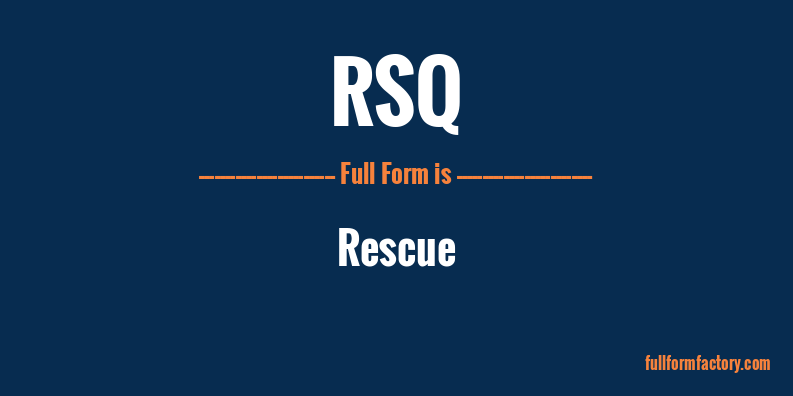 rsq-full-form