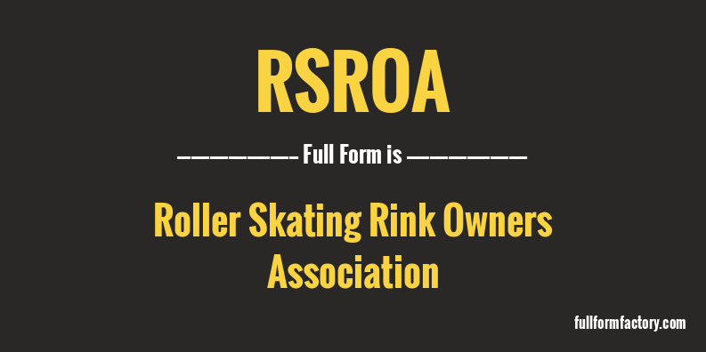 rsroa-full-form