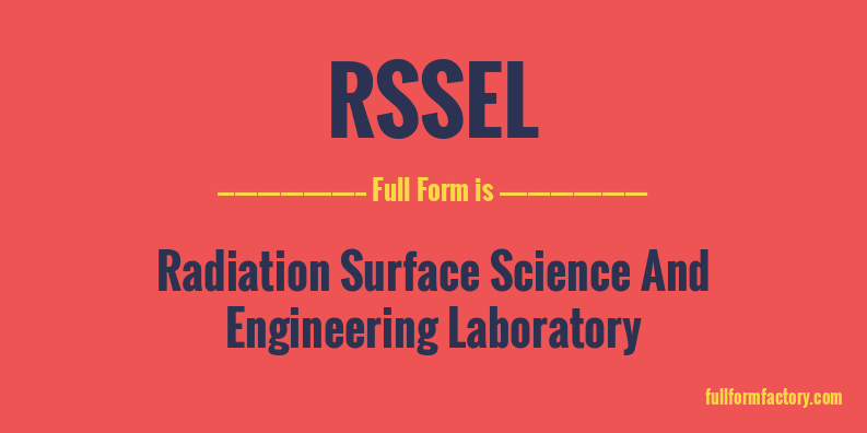 rssel-full-form