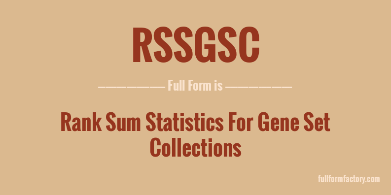 rssgsc-full-form