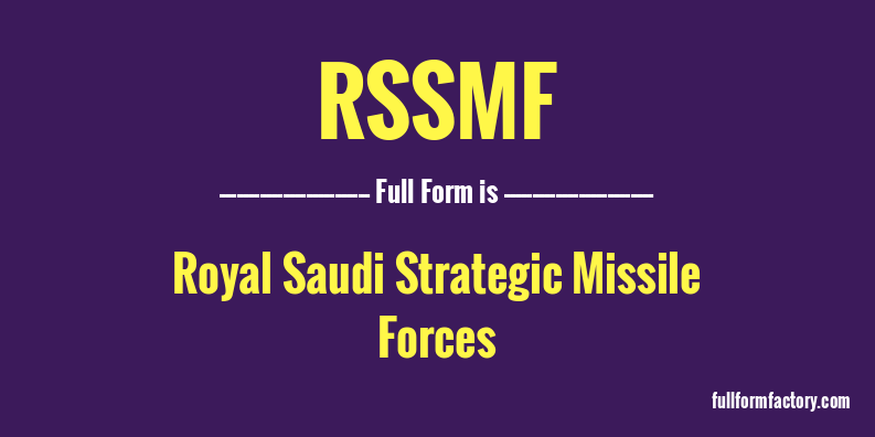 rssmf-full-form