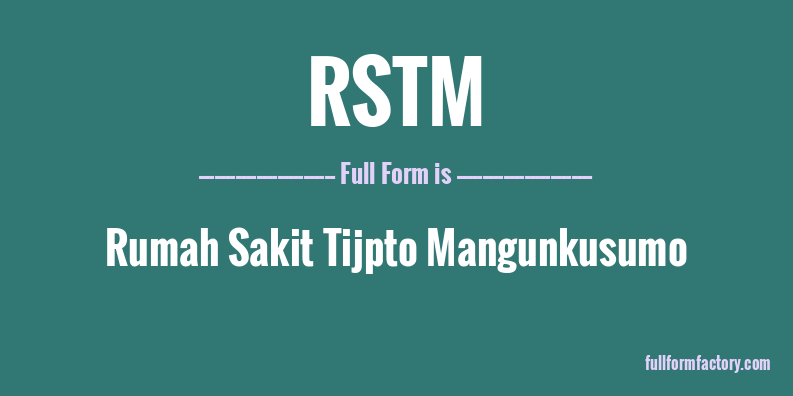 rstm-full-form