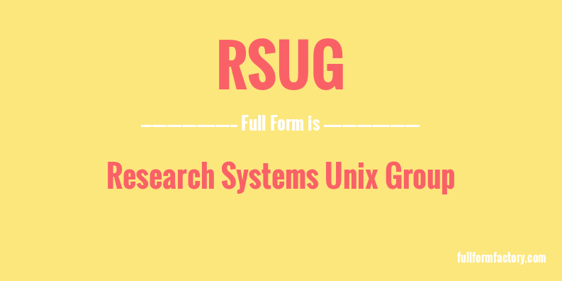 rsug-full-form
