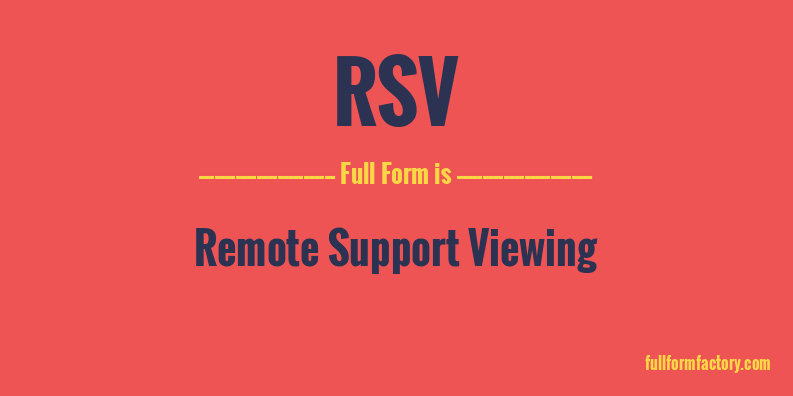 rsv-full-form