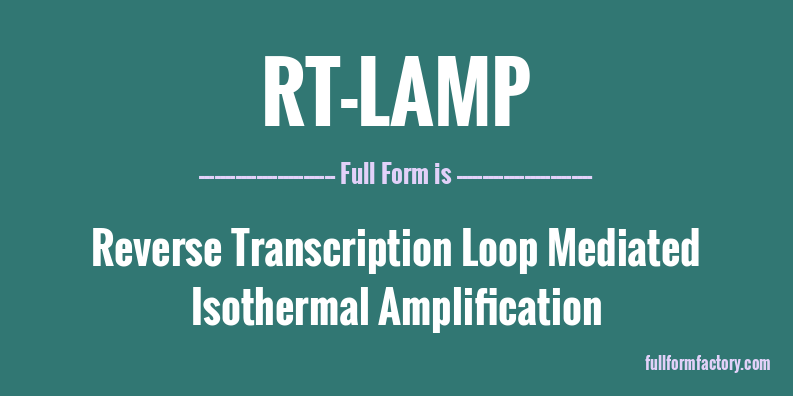 rt-lamp-full-form