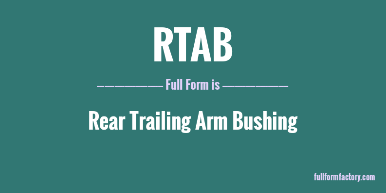 rtab-full-form