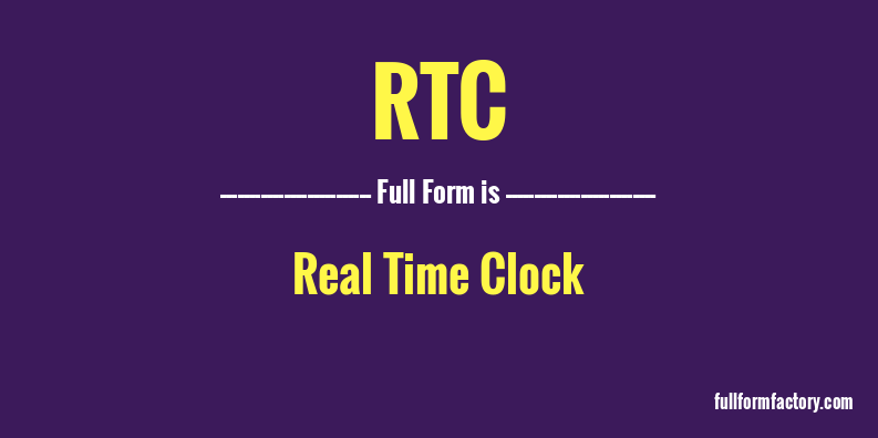 rtc-full-form
