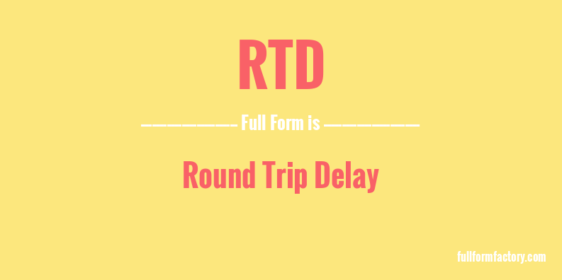 rtd-full-form