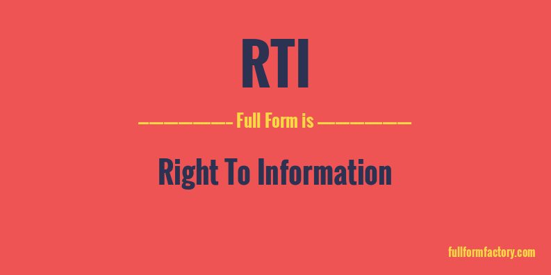 rti-full-form