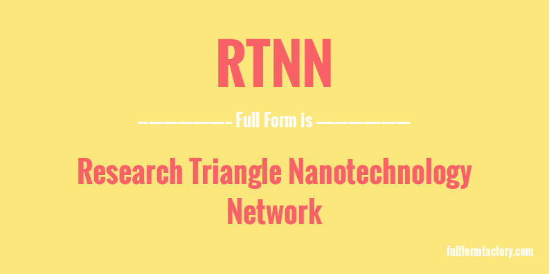 rtnn-full-form