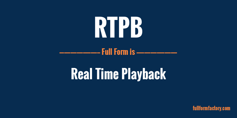 rtpb-full-form