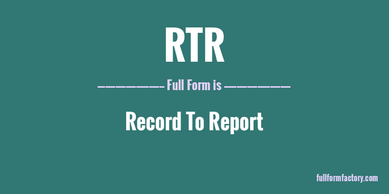 rtr-full-form