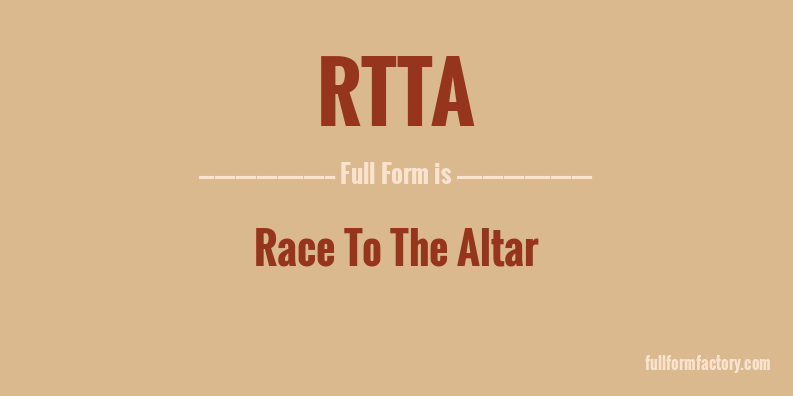 rtta-full-form