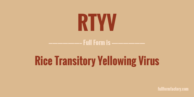 rtyv-full-form