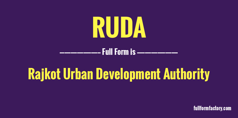 ruda-full-form