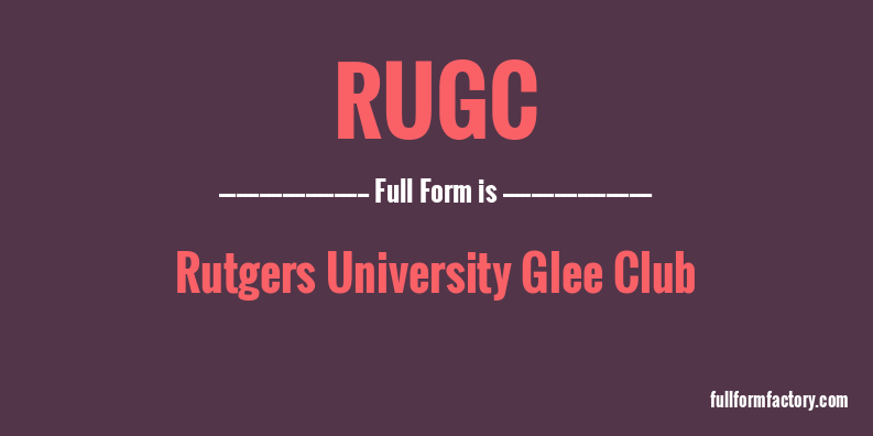 rugc-full-form