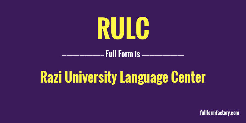 rulc-full-form