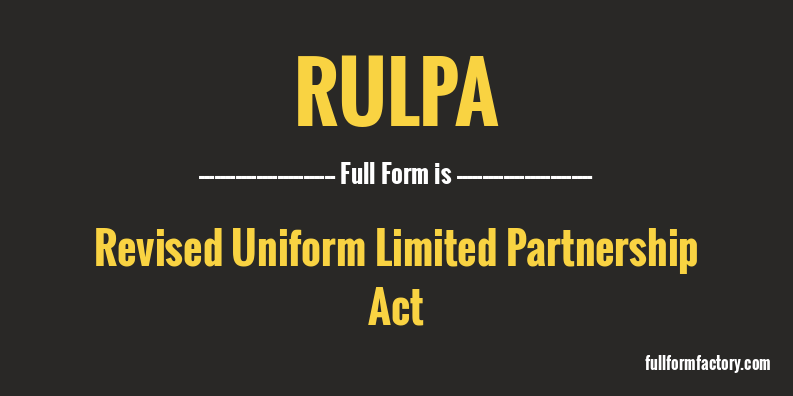 rulpa-full-form