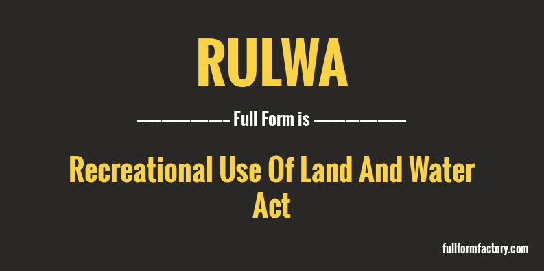 rulwa-full-form
