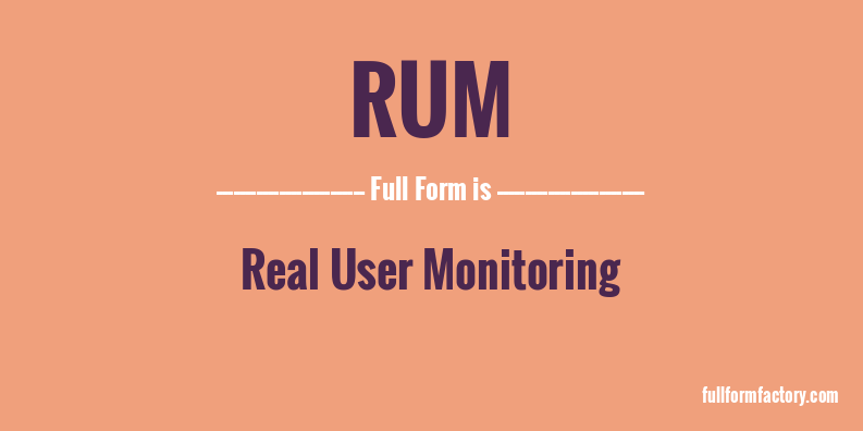 rum-full-form